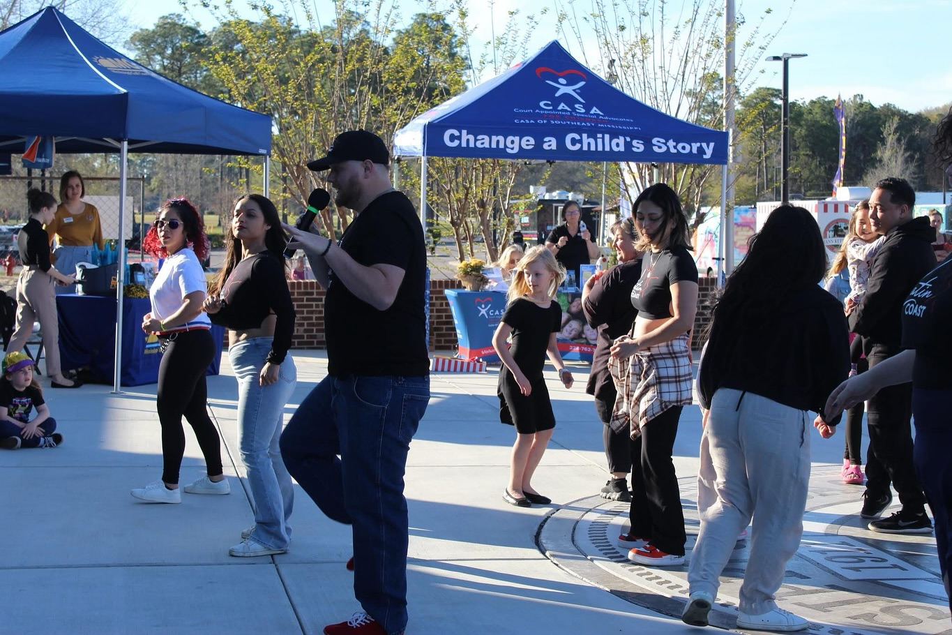 Latin Coast at community event